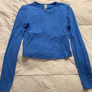 Women’s heavenly ribbed Kathleen Long Sleeve Top with Shelf Bra